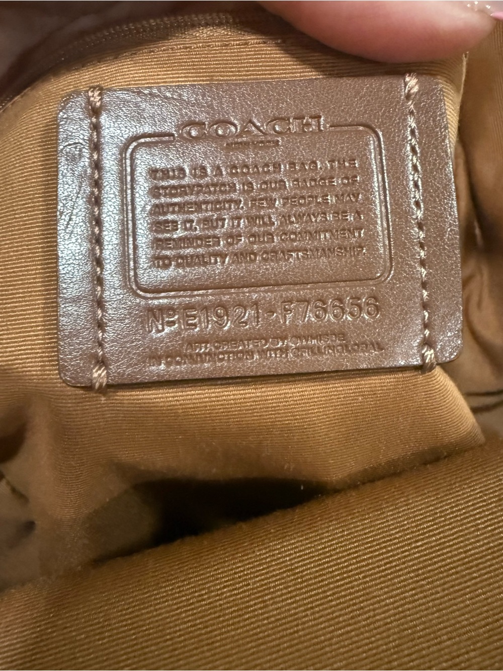 Coach x Gummy Bear White Pebbled Leather Backpack F76656 Limited Edition - Picture 9 of 9